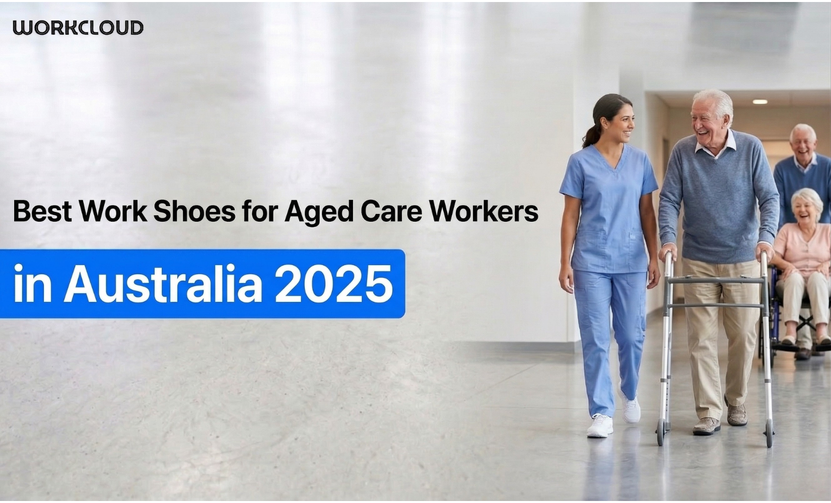 Aged care worker footwear Australia