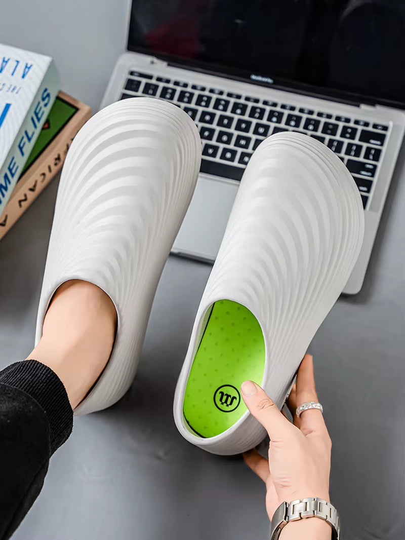 Chef Shoes for Men, New Spring and Autumn Models, Fully Waterproof and Oil-Resistant, Chef-Specific Work Shoes, Rain Boots, Labo